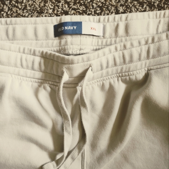2X Old Navy, Tan,  Heavyweight Sweat pants - Picture 4 of 5